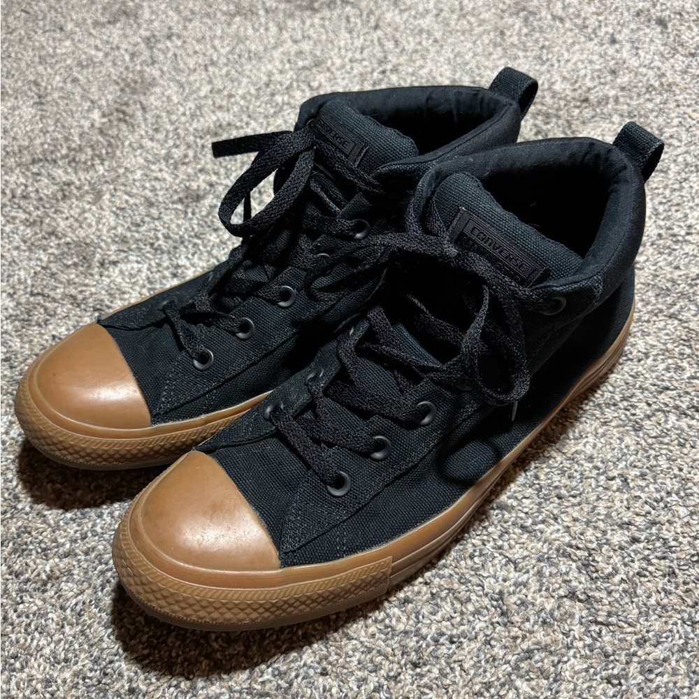 Unisex High Top Black Converse M 10.5 - Picture 10 of 10